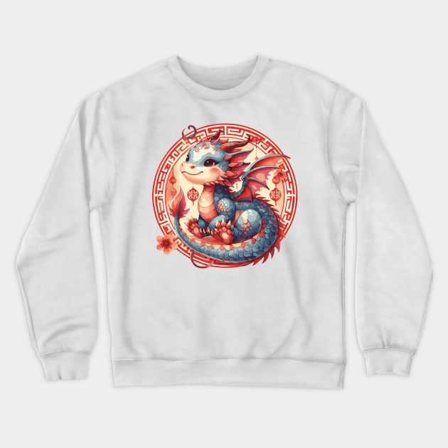 Year of the Baby Dragon 2024 Crewneck Sweatshirt by Heartsake